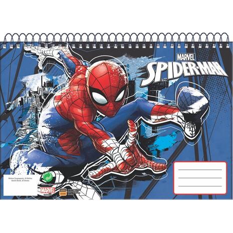Μπλοκ Ζωγραφικής GIM Spiderman Α4 23x33cm 30 φύλλων (337-03413) - Ανακάλυψε Μπλοκ ζωγραφικής σε διάφορα μεγέθη και υπέροχα σχέδια από το Oikonomou-shop.gr.