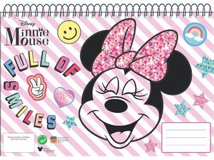 Μπλοκ Ζωγραφικής GIM Minnie Mouse Α4 23x33cm 30 φύλλων (334-41413) - Ανακάλυψε Μπλοκ ζωγραφικής σε διάφορα μεγέθη και υπέροχα σχέδια από το Oikonomou-shop.gr.