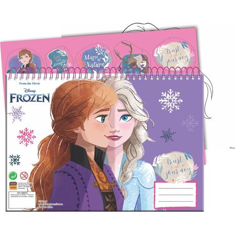 Μπλοκ Ζωγραφικής GIM Frozen Α4 23x33cm 40 φύλλων με αυτοκόλλητα (341-68416) - Ανακάλυψε Μπλοκ ζωγραφικής σε διάφορα μεγέθη και υπέροχα σχέδια από το Oikonomou-shop.gr.