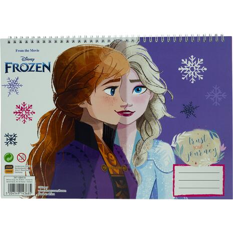 Μπλοκ Ζωγραφικής GIM Frozen Α4 23x33cm 40 φύλλων με αυτοκόλλητα (341-68416) - Ανακάλυψε Μπλοκ ζωγραφικής σε διάφορα μεγέθη και υπέροχα σχέδια από το Oikonomou-shop.gr.