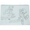 Μπλοκ Ζωγραφικής GIM Sonic 2 Α4 23x33cm 40 φύλλων με αυτοκόλλητα (334-80416) - Ανακάλυψε Μπλοκ ζωγραφικής σε διάφορα μεγέθη και υπέροχα σχέδια από το Oikonomou-shop.gr.