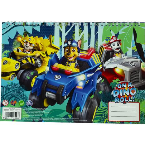Μπλοκ Ζωγραφικής GIM Paw Patrol Α4 23x33cm 40 φύλλων με αυτοκόλλητα (334-38416) - Ανακάλυψε Μπλοκ ζωγραφικής σε διάφορα μεγέθη και υπέροχα σχέδια από το Oikonomou-shop.gr.