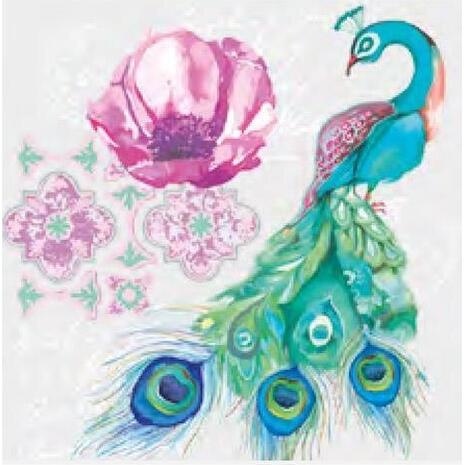 Χαρτοπετσέτα για Decoupage "παγώνι" 33x33εκ. (SDOG 029201) (1 τεμάχιο) - Ανακάλυψε όλα τα είδη που χρειάζεσαι για την αγαπημένη σου τεχνική Decoupage από το Oikonomou-shop.gr.