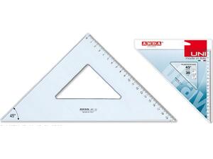 Γεωμετρικό σχήμα τρίγωνο ARDA 25cm 45ο (28725SS) - Ανακάλυψε Γεωμετρικά σχήματα - Σετ για το σχολείο, για επαγγελματική χρήση και για κάθε σχέδιο από το Oikonomou-shp.gr.