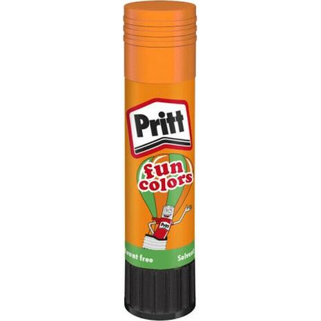 Κόλλα stick Pritt Fun Color 10gr πορτοκαλί