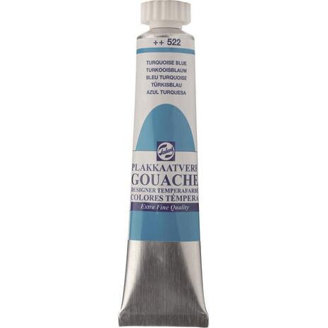 Τέμπερα Talens Gouache Extra Fine 20ml Νο.522 Turquoise Blue