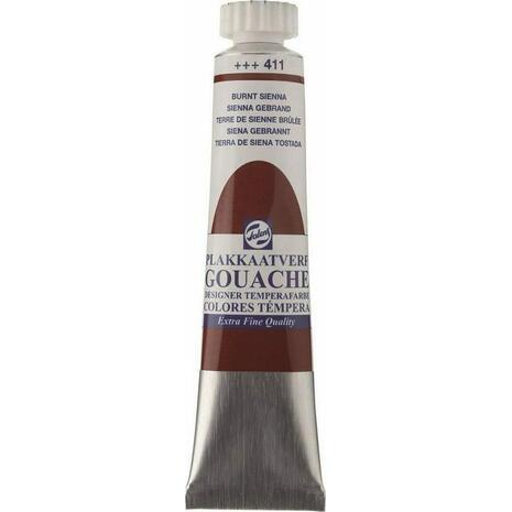 Τέμπερα Talens Gouache Extra Fine 20ml Νο.411 Burnt Sienna