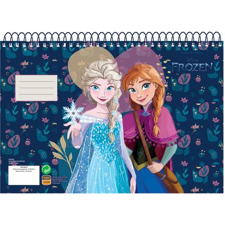 Μπλοκ Ζωγραφικής GIM Frozen A4 21x29.7cm 30 φύλλων (341-69413)