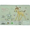 Μπλοκ Ζωγραφικής GIM Bambi A4 21x29.7cm 30 φύλλων (341-23413)