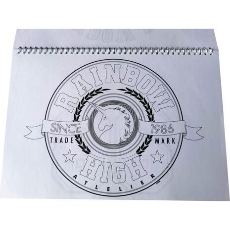 Μπλοκ Ζωγραφικής GIM Rainbow High A4 21x29.7cm 40 φύλλων (363-50416)