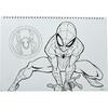 Μπλοκ Ζωγραφικής GIM Spiderman Α4 23x33cm 40 φύλλων με αυτοκόλλητα (337-04416)