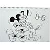 Μπλοκ Ζωγραφικής GIM Mickey Α4 23x33cm 40 φύλλων με αυτοκόλλητα (340-86416)