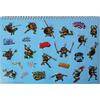 Μπλοκ Ζωγραφικής GIM Ninja Turtles Α4 23x33cm 40 φύλλων με αυτοκόλλητα (334-26416)