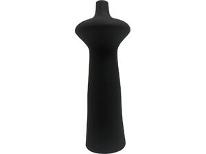 ΕΠΙΤΡΑΠΕΖΙΟ ΚΕΡΑΜΙΚΟ ΔΙΑΚΟΣΜΗΤΙΚΟ SCEPTER HM4636.02 ΜΑΥΡΟ ΜΑΤ Φ18x49Υεκ