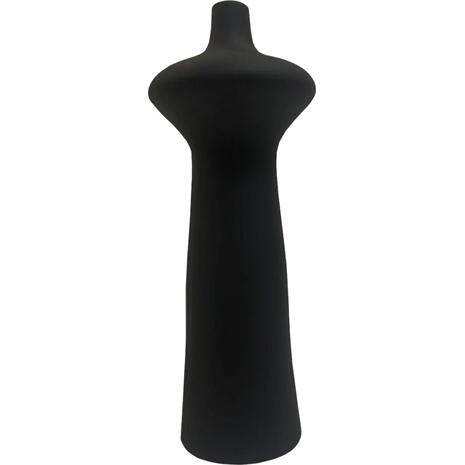 ΕΠΙΤΡΑΠΕΖΙΟ ΚΕΡΑΜΙΚΟ ΔΙΑΚΟΣΜΗΤΙΚΟ SCEPTER HM4636.02 ΜΑΥΡΟ ΜΑΤ Φ18x49Υεκ