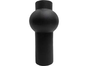 ΕΠΙΤΡΑΠΕΖΙΟ ΚΕΡΑΜΙΚΟ ΔΙΑΚΟΣΜΗΤΙΚΟ SCEPTER HM4605.02 ΜΑΥΡΟ ΜΑΤ Φ15x30Υ εκ.