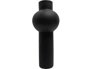 ΕΠΙΤΡΑΠΕΖΙΟ ΚΕΡΑΜΙΚΟ ΔΙΑΚΟΣΜΗΤΙΚΟ SCEPTER HM4604.02 ΜΑΥΡΟ ΜΑΤ Φ17x39Υεκ