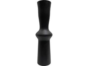 ΕΠΙΤΡΑΠΕΖΙΟ ΚΕΡΑΜΙΚΟ ΔΙΑΚΟΣΜΗΤΙΚΟ SCEPTER HM4637.02 ΜΑΥΡΟ ΜΑΤ Φ14x50Υεκ