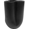 ΕΠΙΤΡΑΠΕΖΙΟ ΚΕΡΑΜΙΚΟ ΔΙΑΚΟΣΜΗΤΙΚΟ GLAΖΕ HM4613.02 ΜΑΥΡΟ ΜΑΤ Φ16x22Υεκ