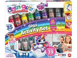 Εργαστήριο Ζουληχτές Φιγούρες Aqua Gelz Aqua Colossal Giga Activity Set