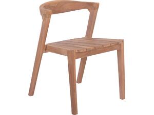 ΚΑΡΕΚΛΑ ΕΞΩΤΕΡΙΚΟΥ ΧΩΡΟΥ ORLEAN HM18130 ΞΥΛΟ TEAK-ΦΥΣΙΚΟ ΧΡΩΜΑ 49.5x58x70Υεκ.