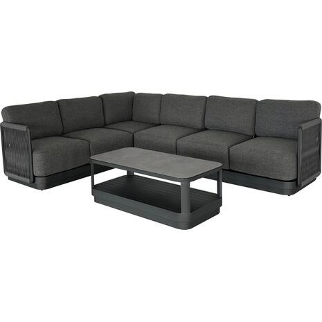 ΣΕΤ ΣΑΛΟΝΙ ΓΩΝΙΑ 3ΤΜΧ ΣΕΙΡΑ ELYSIA SM6187.02 ΣΑΜΠΑΝΙ ΑΛΟΥΜΙΝΙΟ-ΣΧΟΙΝΙ-P.E.ΥΦΑΣΜΑ