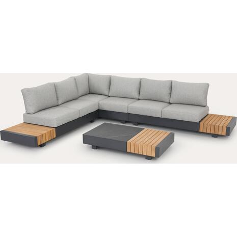 ΣΕΤ ΣΑΛΟΝΙ ΕΞ.ΧΩΡΟΥ 4ΤΜΧ ADHARA SM6189 ΑΛΟΥΜΙΝΙΟ-OLEFIN ΥΦΑΣΜΑ-SINTERED STONE