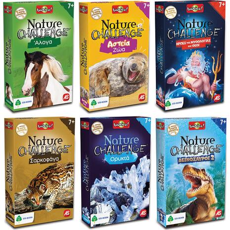 Παιχνίδι με κάρτες Nature Challenge Σαρκοφάγα