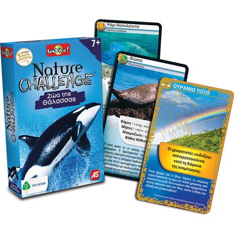 Παιχνίδι με κάρτες Nature Challenge Ζώα Της Θάλασσας