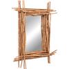 ΚΑΘΡΕΠΤΗΣ ΤΟΙΧΟΥ TWIGGER HM4442 DRIFTWOOD ΣΕ ΦΥΣΙΚΟ ΧΡΩΜΑ 80x15x100Υεκ