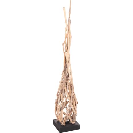 ΔΙΑΚΟΣΜΗΤΙΚΟ ΦΩΤΙΣΤΙΚΟ ΔΑΠΕΔΟΥ FLAMER HM4439 DRIFTWOOD ΣΕ ΦΥΣΙΚΟ 30x30x179Υεκ.