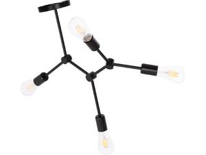 ΦΩΤΙΣΤΙΚΟ ΟΡΟΦΗΣ 4-ΦΩΤΟ LIGHTY HM7405.11 ΜΕΤΑΛΛΟ ΣΕ ΜΑΥΡΟ 57x5x52Υεκ.