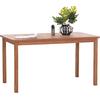 ΤΡΑΠΕΖΙ ΟΡΘΟΓΩΝΙΟ PRESSCOT HM18123 ΞΥΛΟ TEAK--ΦΥΣΙΚΟ 140x80x76Υεκ.