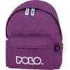 Τσάντα πλάτης 1+1 θέσεων Polo Mini  Violet/Light cyan- βιολετί/ανοιχτό κυανό