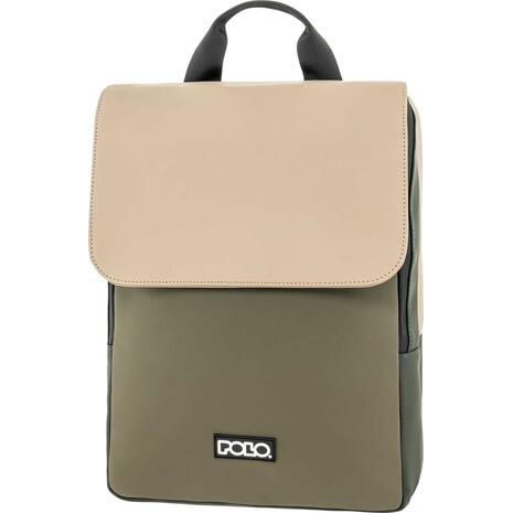Tσάντα πλάτης 1 θέσης Polo Breeze Olive - λαδί