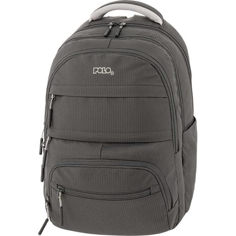 Τσάντα πλάτης 3+1 θέσεων Polo multi pocket grey