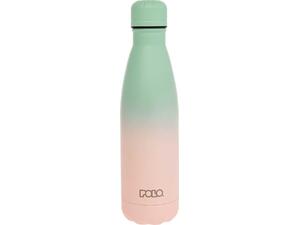 Μπουκάλι θερμός Polo Stainless Steel 0.50L Βεραμάν/ροζ