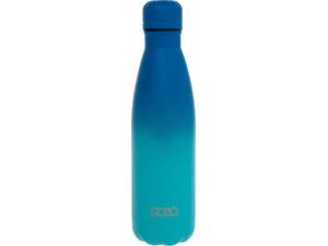 Μπουκάλι θερμός Polo Stainless Steel 500ml Μπλε/Τιρκουάζ