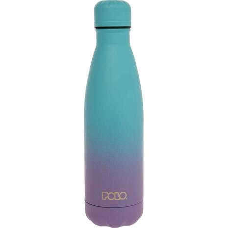 Μπουκάλι θερμός POLO Stainless Steel 0.50L Τιρκουάζ/μωβ