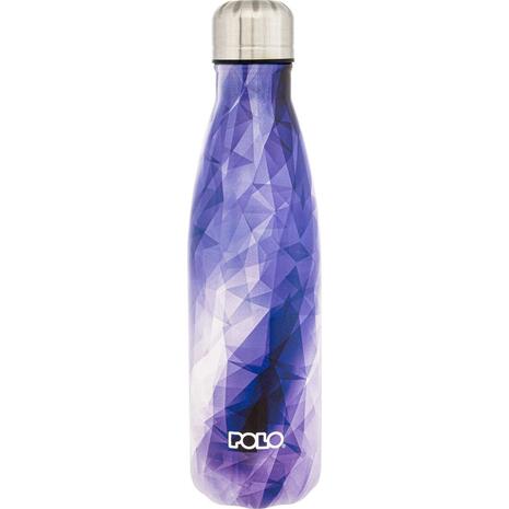 Μπουκάλι θερμός Polo Stainless Steel 500ml Ροζ/μωβ