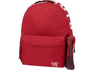 Tσάντα πλάτης 1+1 θέσεων Polo '75 scarf Red/κόκκινο