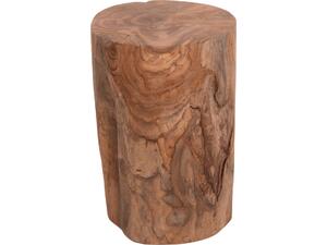 ΒΟΗΘΗΤΙΚΟ ΤΡΑΠΕΖΑΚΙ/ΣΚΑΜΠΟ TRONCO HM9374.21 ΞΥΛΟ TEAK--ΦΥΣΙΚΟ Φ30x45Υεκ.