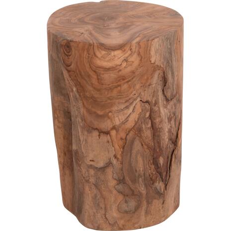ΒΟΗΘΗΤΙΚΟ ΤΡΑΠΕΖΑΚΙ/ΣΚΑΜΠΟ TRONCO HM9374.21 ΞΥΛΟ TEAK--ΦΥΣΙΚΟ Φ30x45Υεκ.