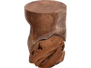 ΒΟΗΘΗΤΙΚΟ ΣΚΑΜΠΟ/ΤΡΑΠΕΖΑΚΙ STOMP HM9350.11 ΞΥΛΟ TEAK-ΦΥΣΙΚΟ Φ30x45Υεκ.