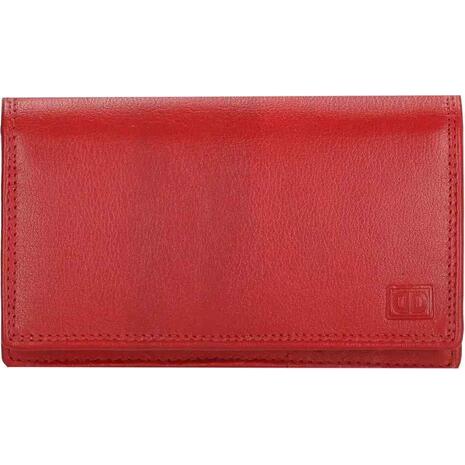 Πορτοφόλι γυναικείο Double D FH- serie Portemonnee RFID Dugros red