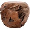 ΒΟΗΘΗΤΙΚΟ ΤΡΑΠΕΖΙ LOGGY HM18295 ΞΥΛΟ TEAK--ΦΥΣΙΚΟ 50x50x50Υεκ.