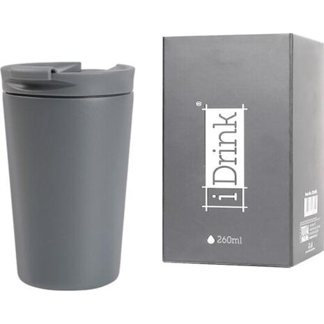 Κούπα Θερμός iDrink ID0236 Travel Mug 260ml Grey