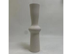 ΕΠΙΤΡΑΠΕΖΙΟ ΚΕΡΑΜΙΚΟ ΔΙΑΚΟΣΜΗΤΙΚΟ SCEPTER HM4637.01 ΚΡΥΣΤΑΛΛΙΚΟ ΥΠΟΛΕΥΚΟ Φ14x50Υεκ