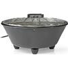 Ηλεκτρική επιτραπέζια ψηστιέρα Νedis BBQ, 1250W BBQE112BK