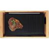 Ηλεκτρική γκριλιέρα Teppanyaki με πλαίσιο από bamboo, 1800W LIFE JAPANESE GRILL